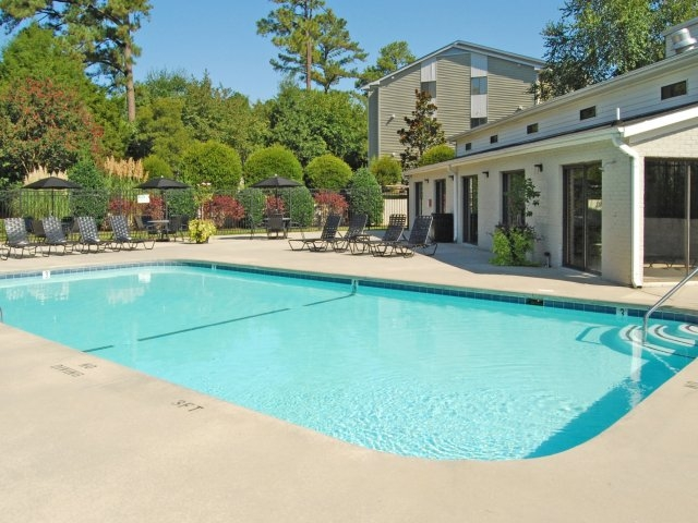 beautiful pool of the Morganton Place